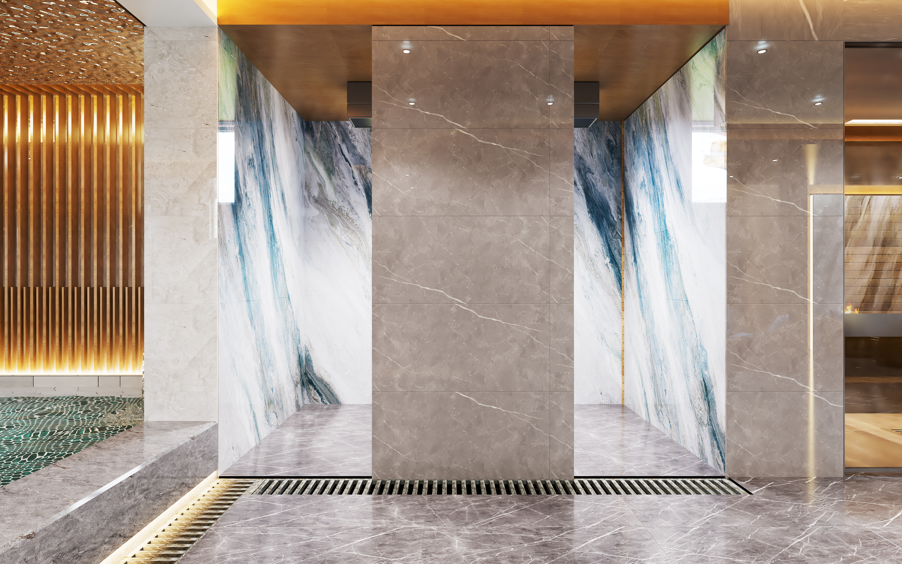 设计新作 | 来宾洗浴中心设计 | 足浴会所设计-13