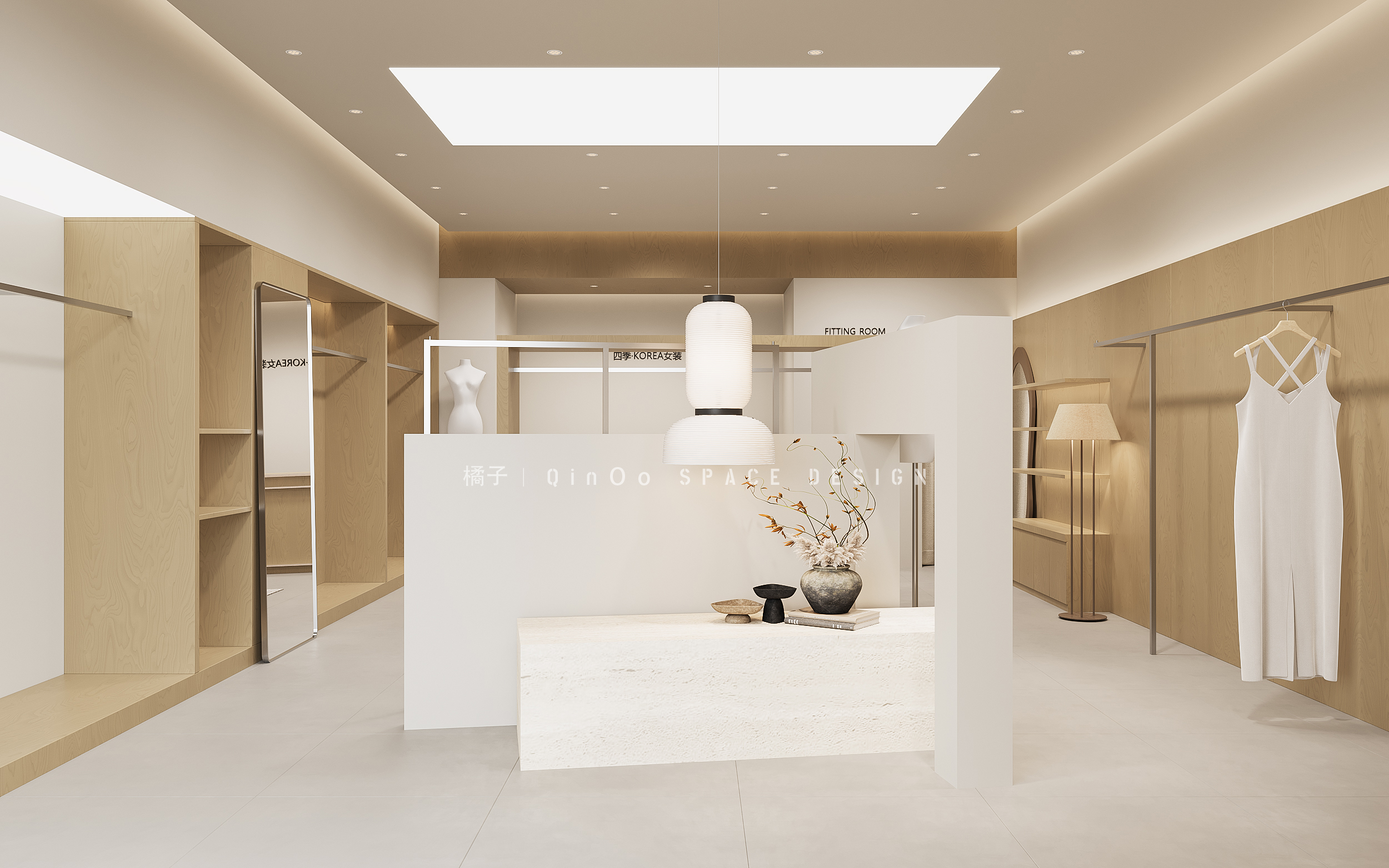 四季·KOREA · 60㎡韩系休闲品质女装店铺设计丨中国重庆-2