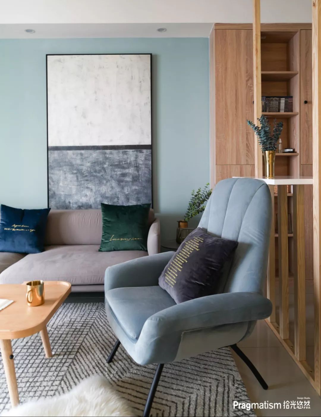 150㎡二手房逆袭,北欧复古风助新人打造专属爱巢-28