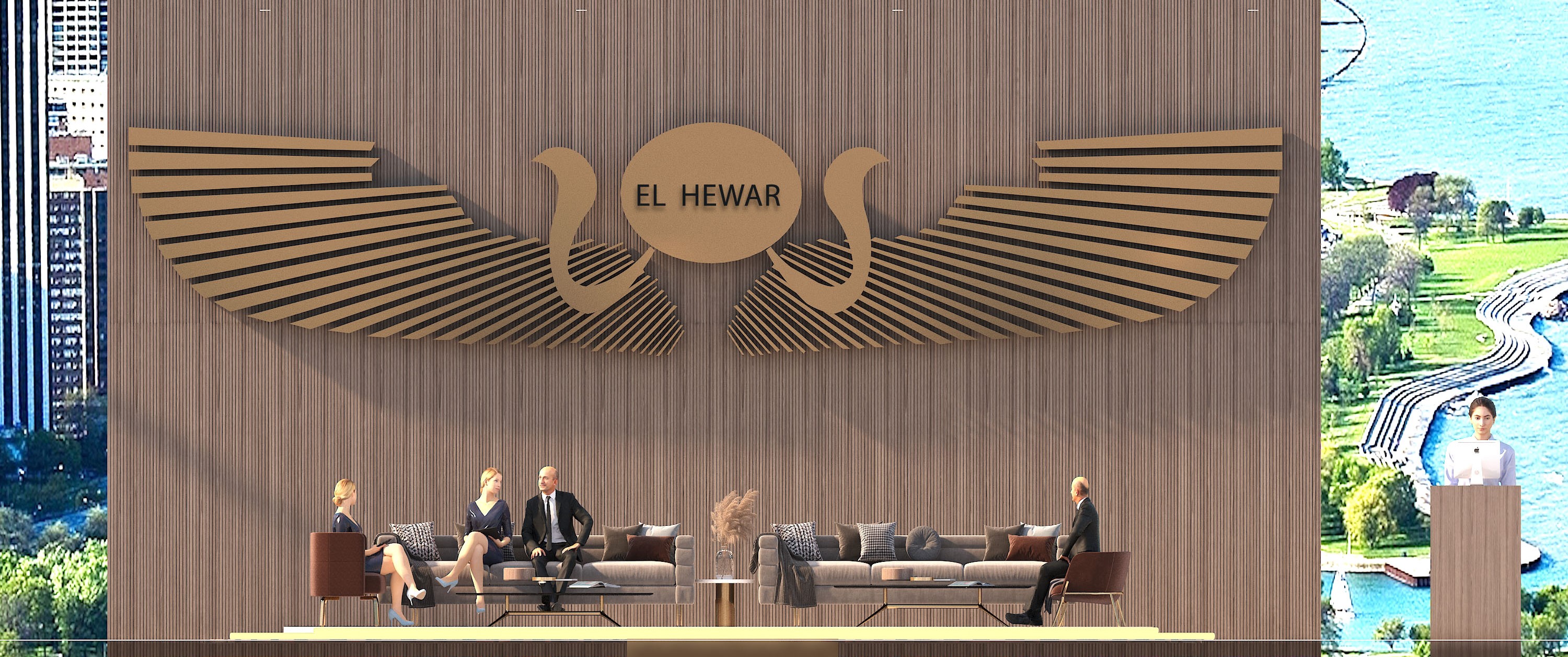 مادة منشاءات ادارية وديكور تلفزيوني-2