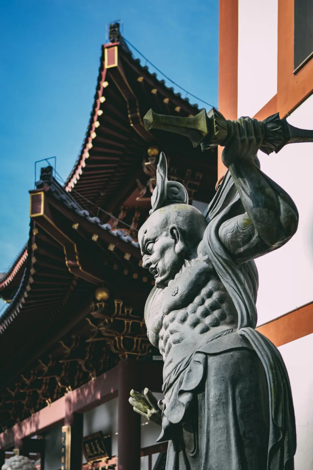 自在生成设计｜观音禅寺，巨石，经幡，风中无畏 - 无畏咖啡青秀山店-5