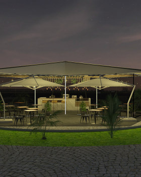 Coffee shop design in Riyadh, Saudi Arabia