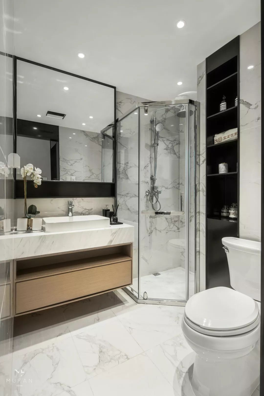 泰州宝龙世家 102#中式样板间 | 传统与现代的平衡之美-75