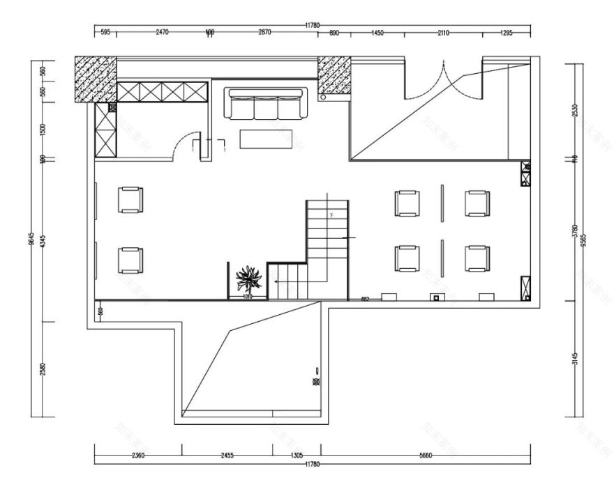 西安 T11 商圈的时尚美发空间 | 打破层高限制,展现极致设计魅力-68