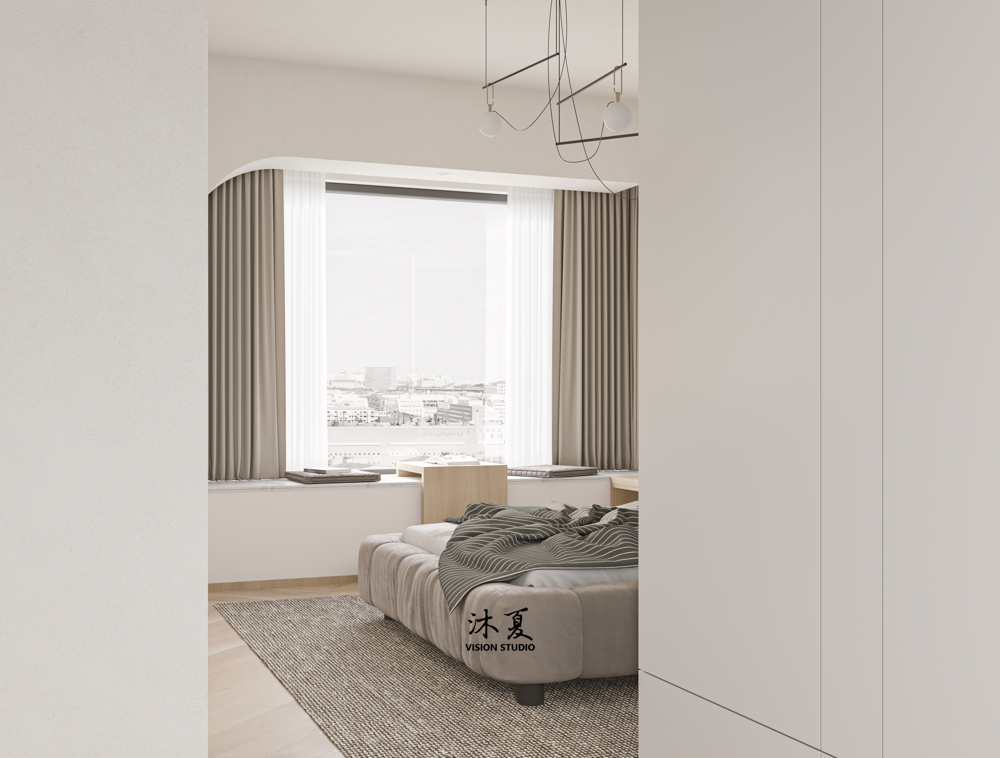 可以宅着的主卧-9