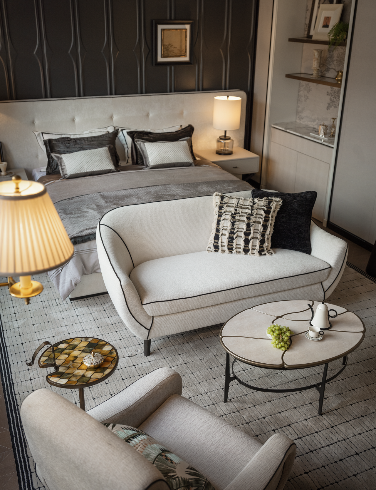 绿城·云栖玫瑰园480㎡样板房丨中国嘉兴丨硬装LYZD李益中设计,软装SIA室内空间设计-37