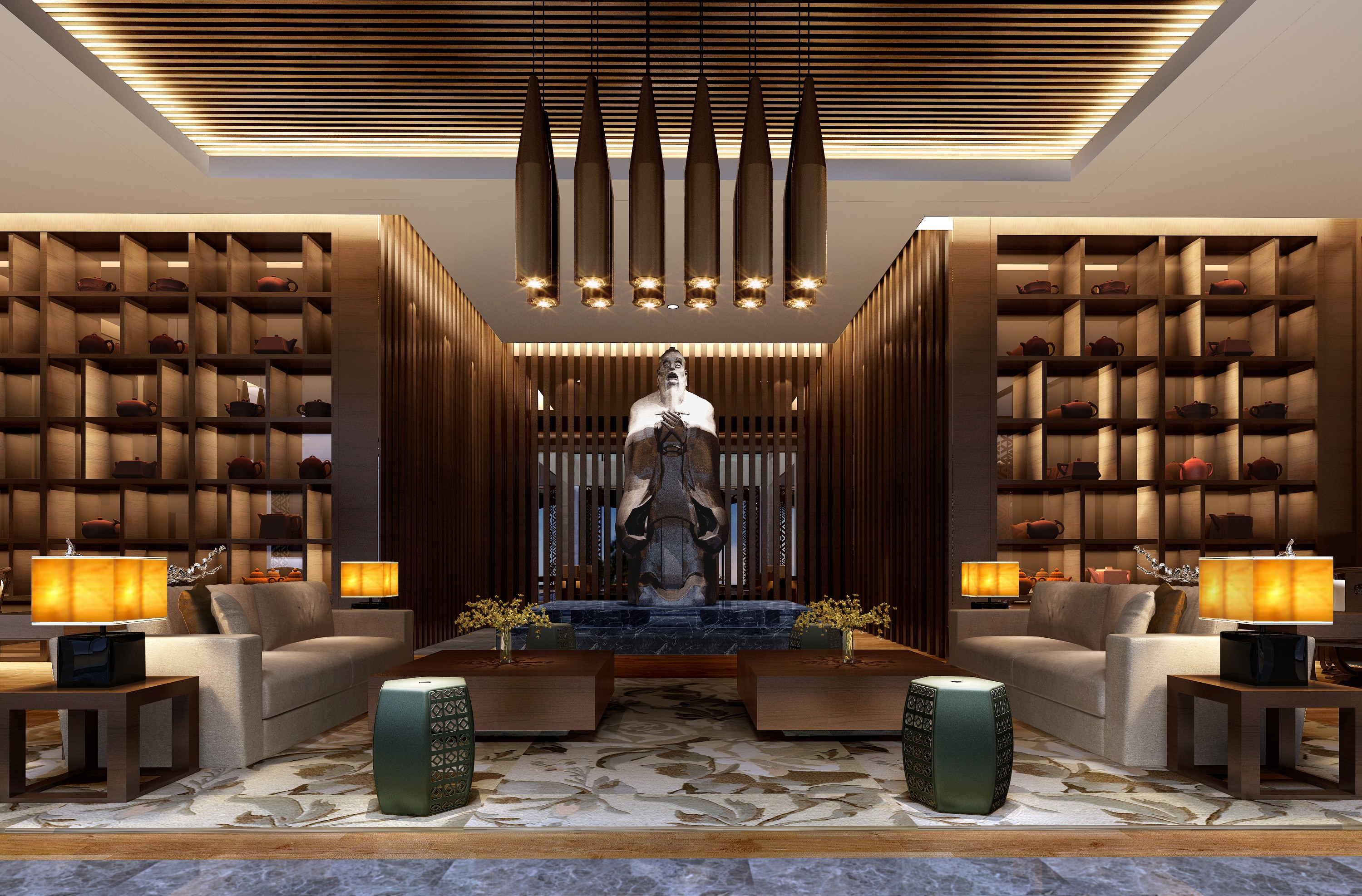 大型工装售楼部-3