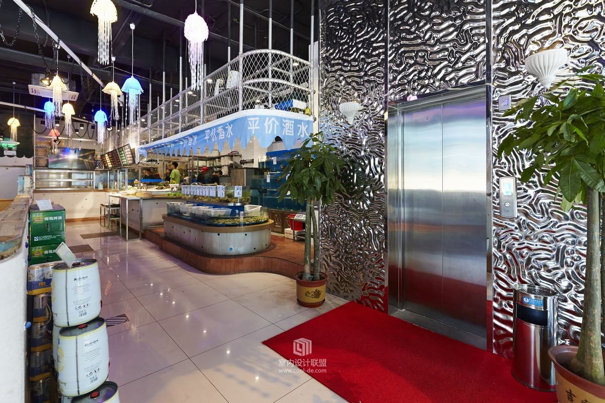 倪泽设计--心仪蓝珊瑚蒸汽海鲜餐厅-7