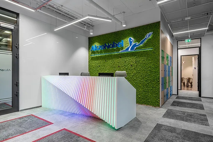 涂料巨头阿克苏诺贝尔华沙办公设计-16