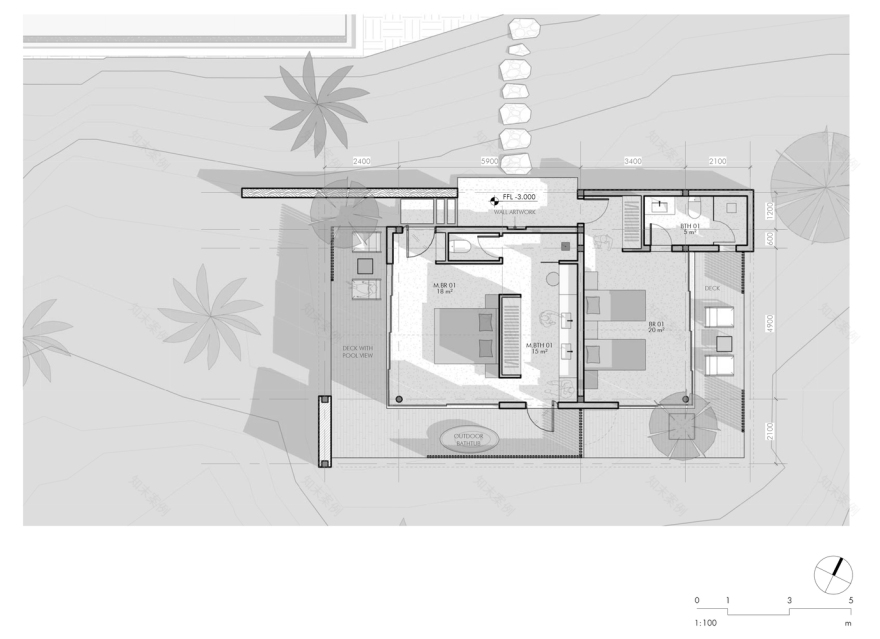 泰国 Anaia Villa丨SSA Architects-21