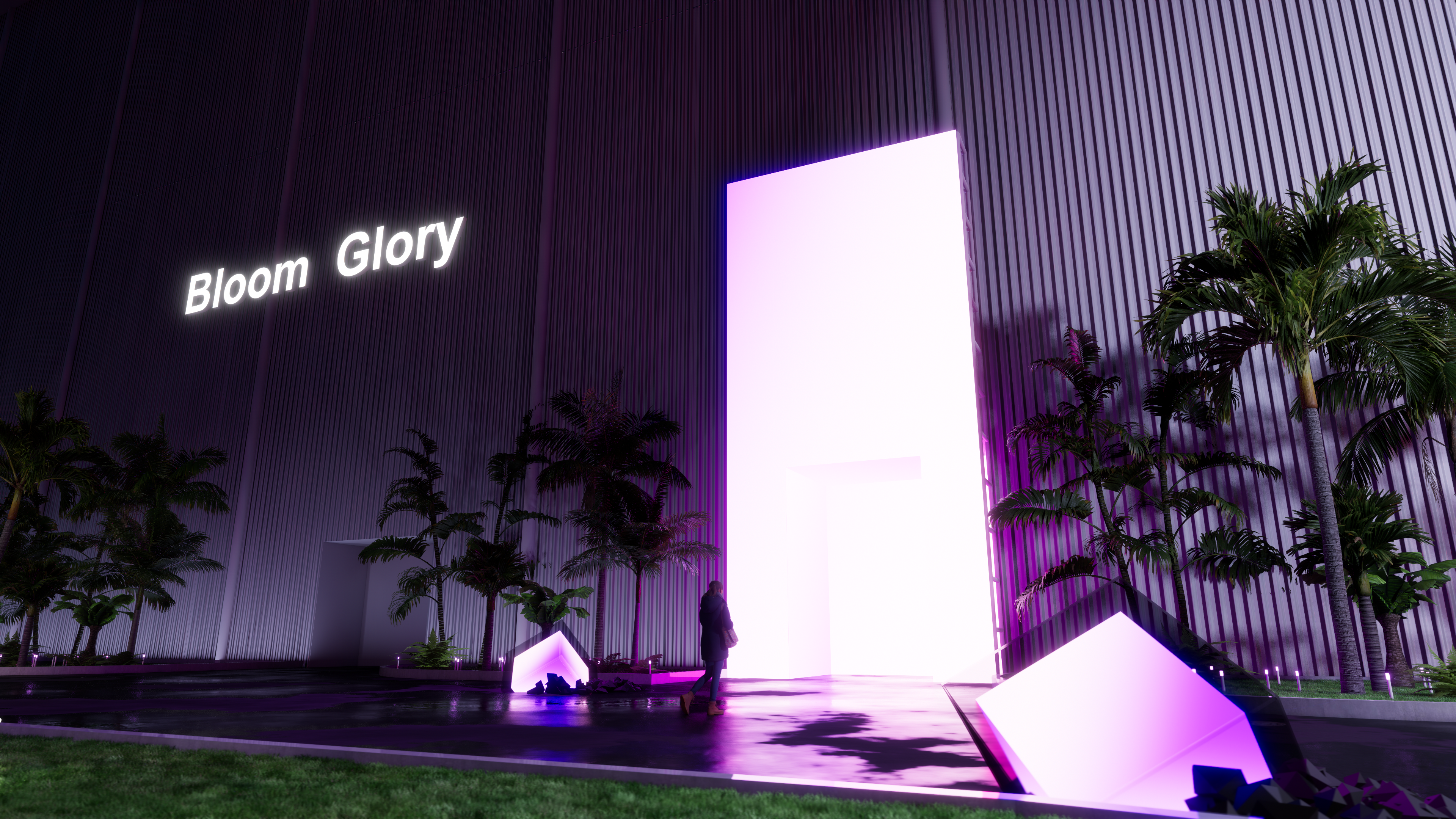 花椒2022 花房之夜年度盛典舞台设计-17