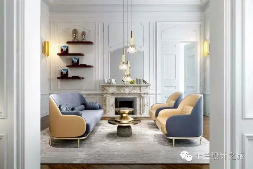 简约灰色调现代客厅设计案例-16