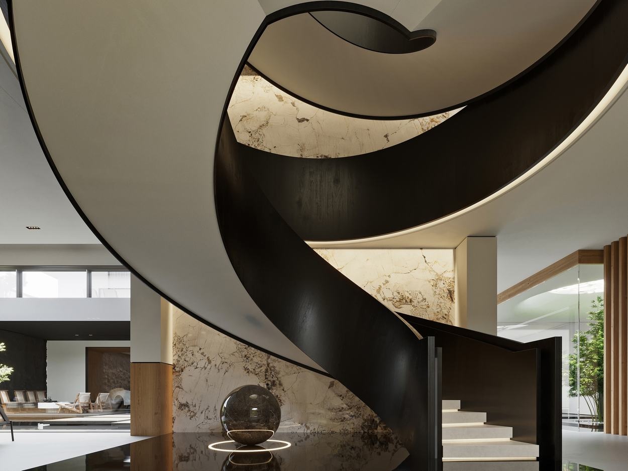 忆江南·中式别墅丨ZHBB 效果表现-27