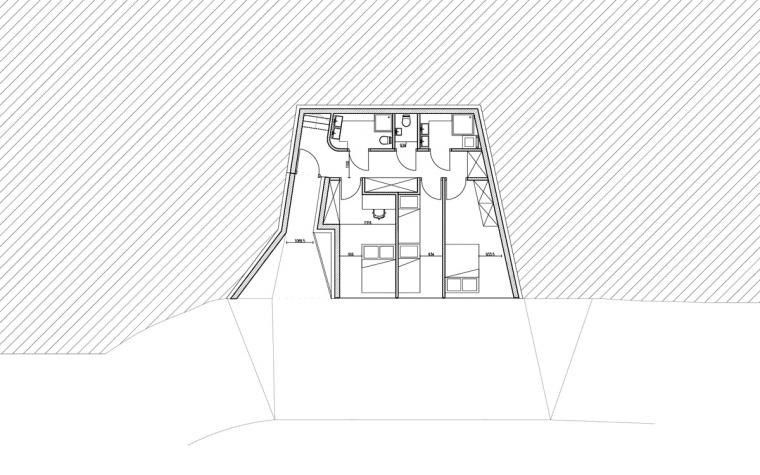 法国 Jura 别墅 | 嵌入山地的隐秘家园-37