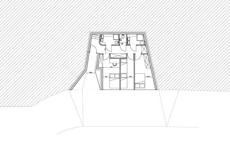 法国 Jura 别墅 | 嵌入山地的隐秘家园-37