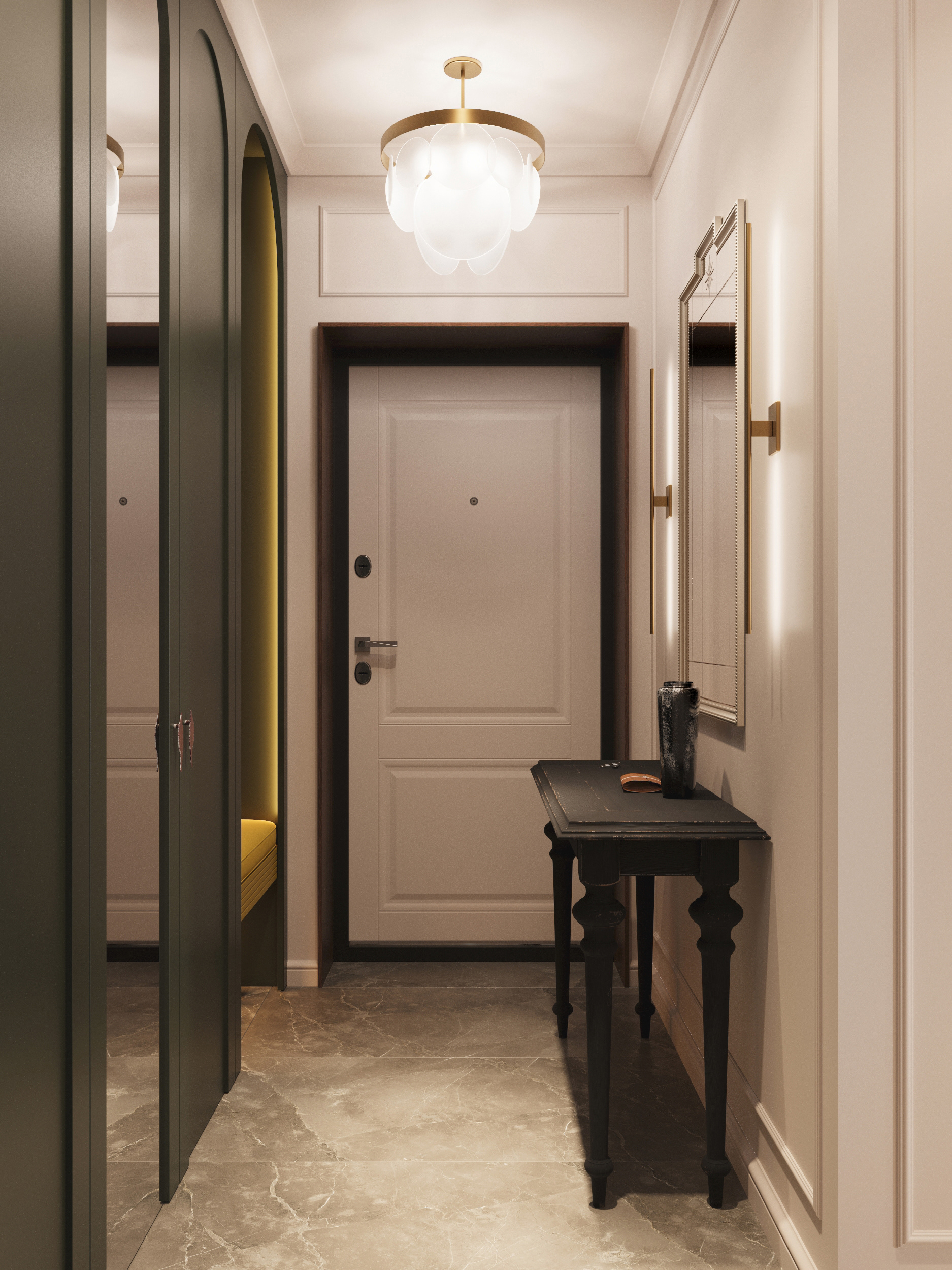 “НЕОНОВАЯ ОСЕНЬ”公寓室内设计-24