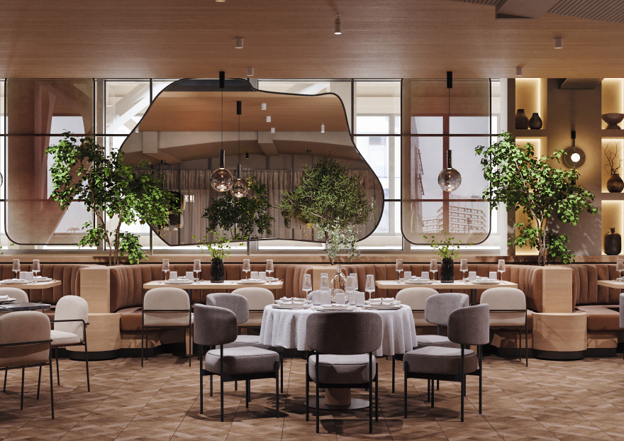 “Времена года”电影院与“Spectrum”餐厅丨俄罗斯莫斯科丨Muravina Anna等五人-33