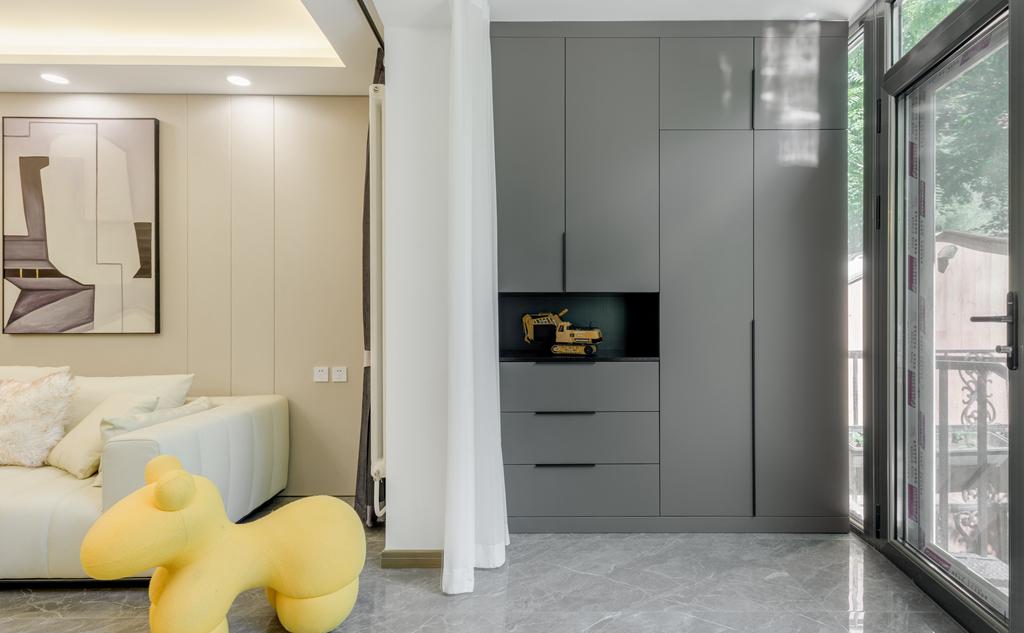 北京夫妻 105㎡现代简约之家丨中国北京-10