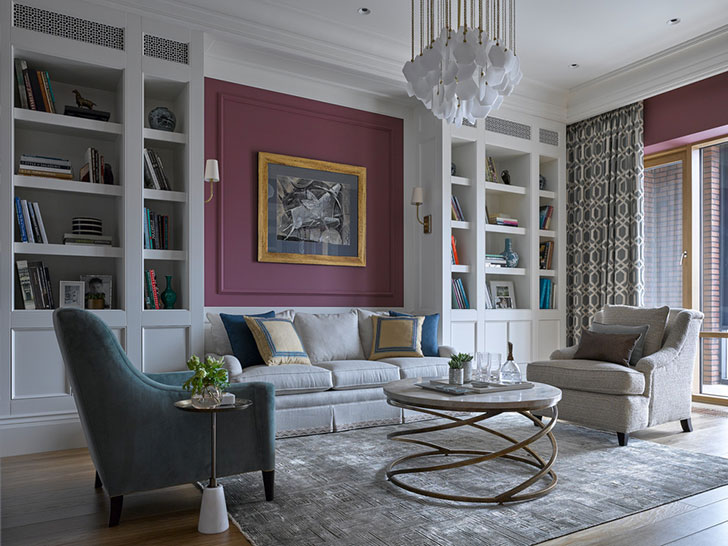 莫斯科现代经典公寓 | 温馨女儿房设计-2