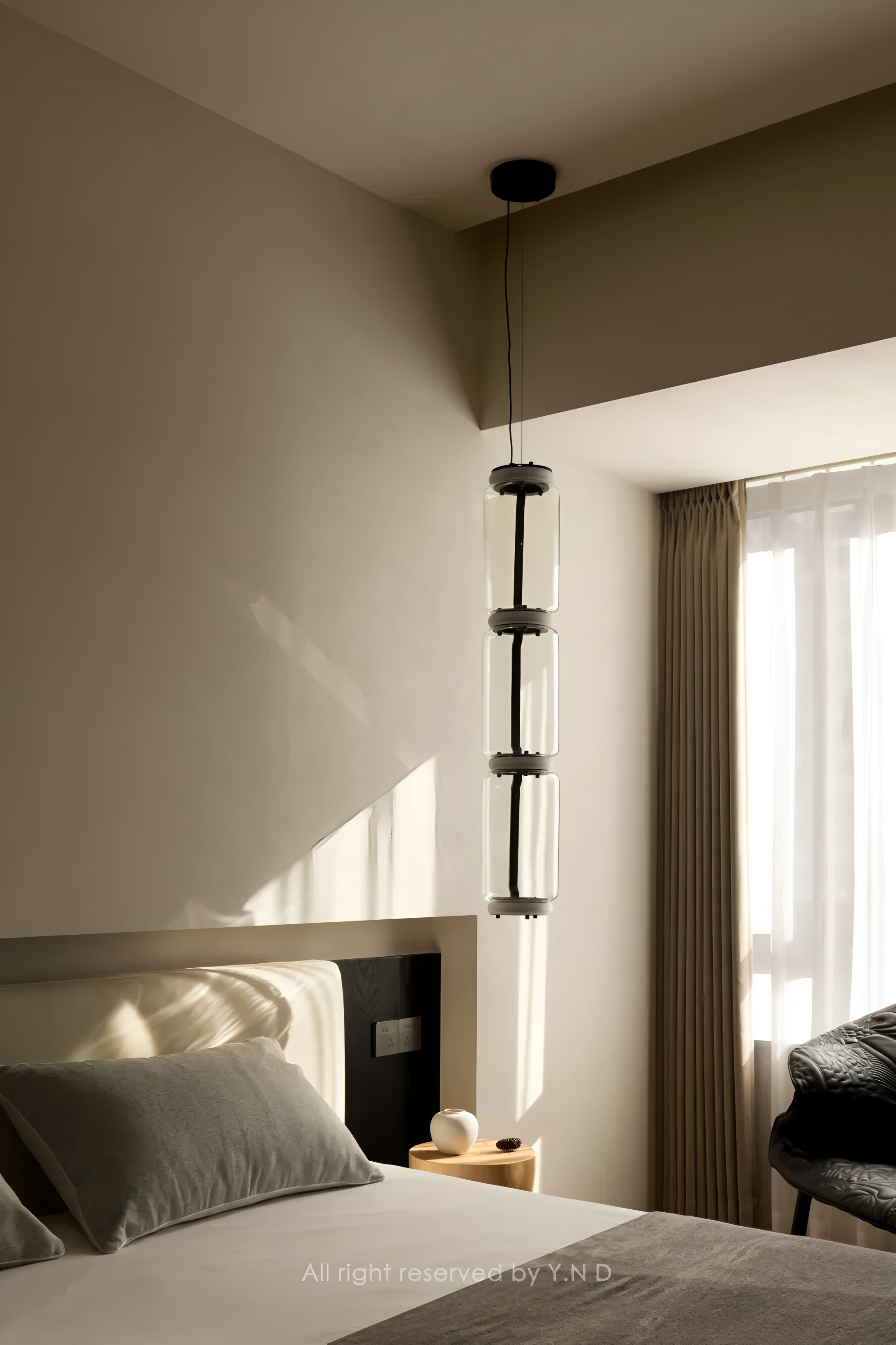 黑咖系 广东·汕头160m²住宅设计丨中国汕头丨伊诺设计Y.N Design-56