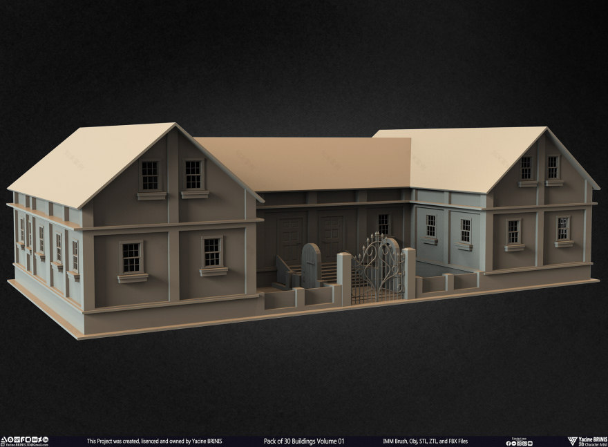 30 座建筑模型包丨Yacine BRINIS-26