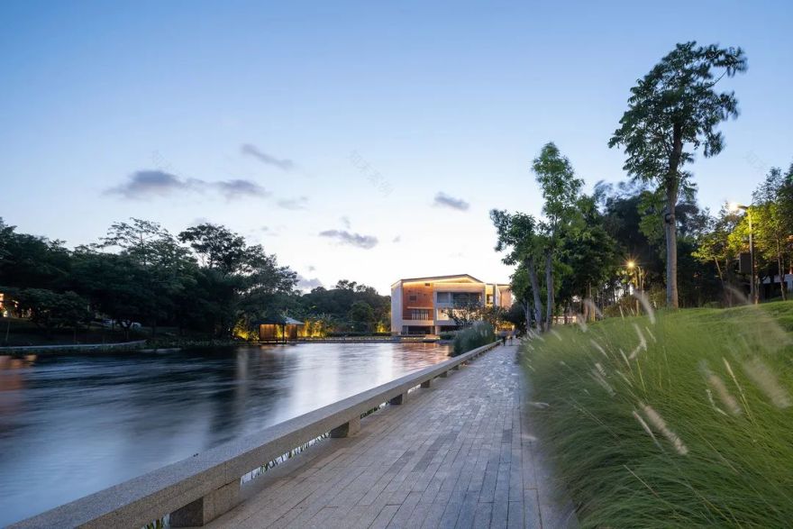 深圳麒麟山天鹅湖碧道景观设计丨中国深圳丨AUBE 欧博设计,中国电建集团华东勘测设计研究院有限公司-14