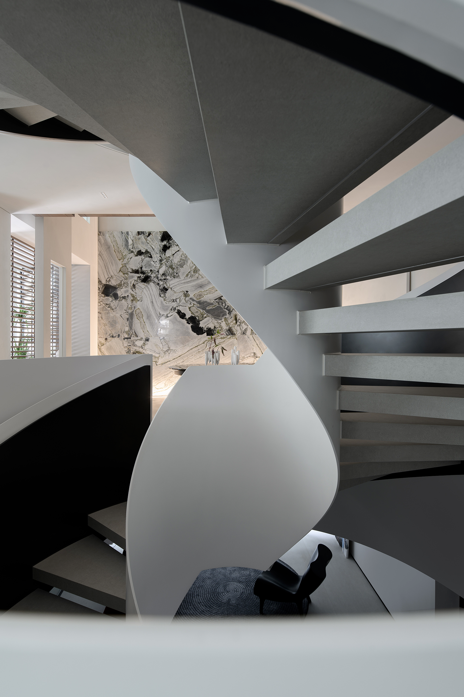 1500㎡现代独栋别墅，诗与多元艺术美学-57