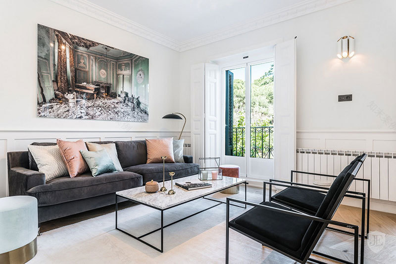 Madrid 经典建筑中的北欧魅力公寓-2