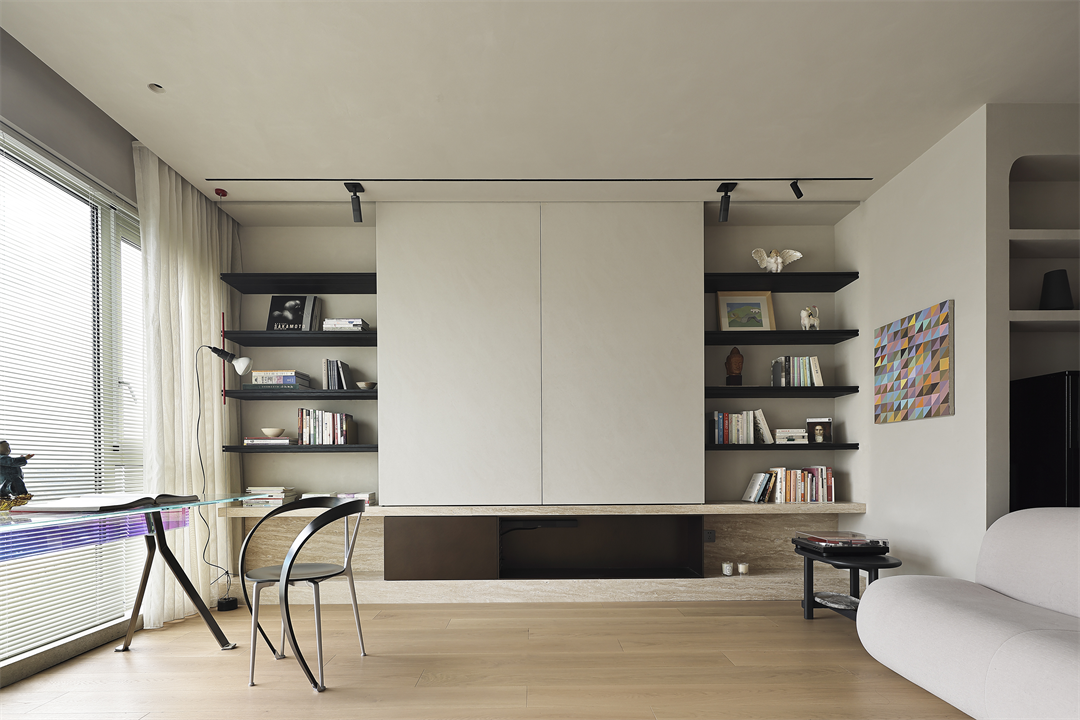 温馨艺术家居设计丨懒猫创意空间-22