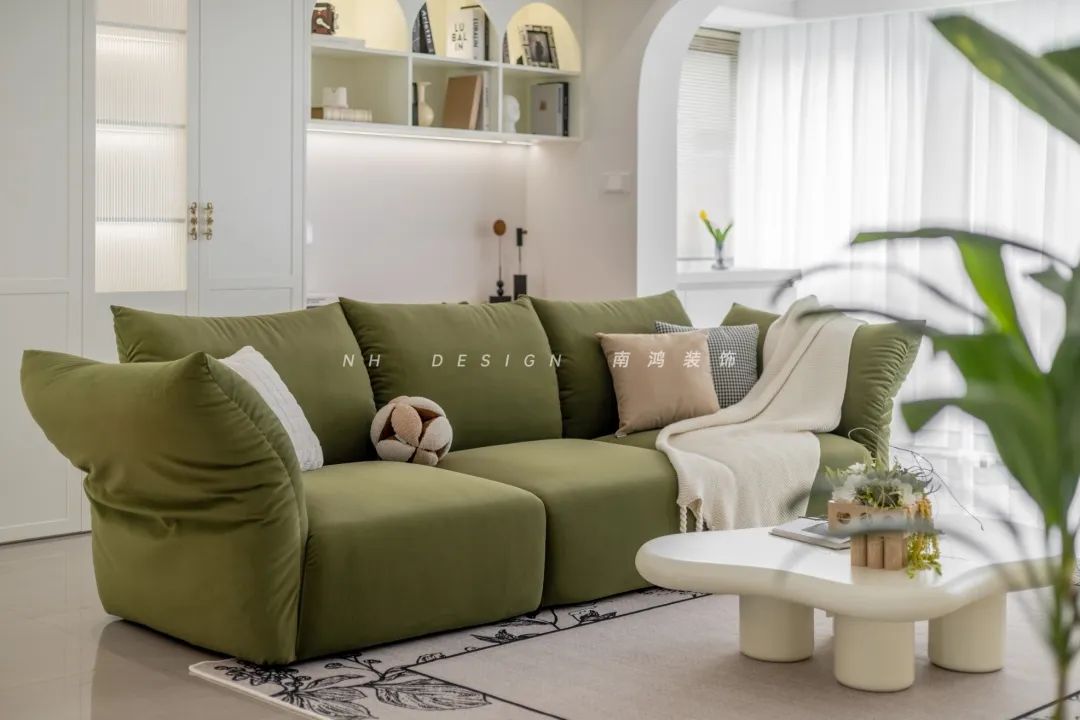 杭州府苑新村104㎡轻法式浪漫家居设计丨中国杭州丨浙江南鸿装饰-44