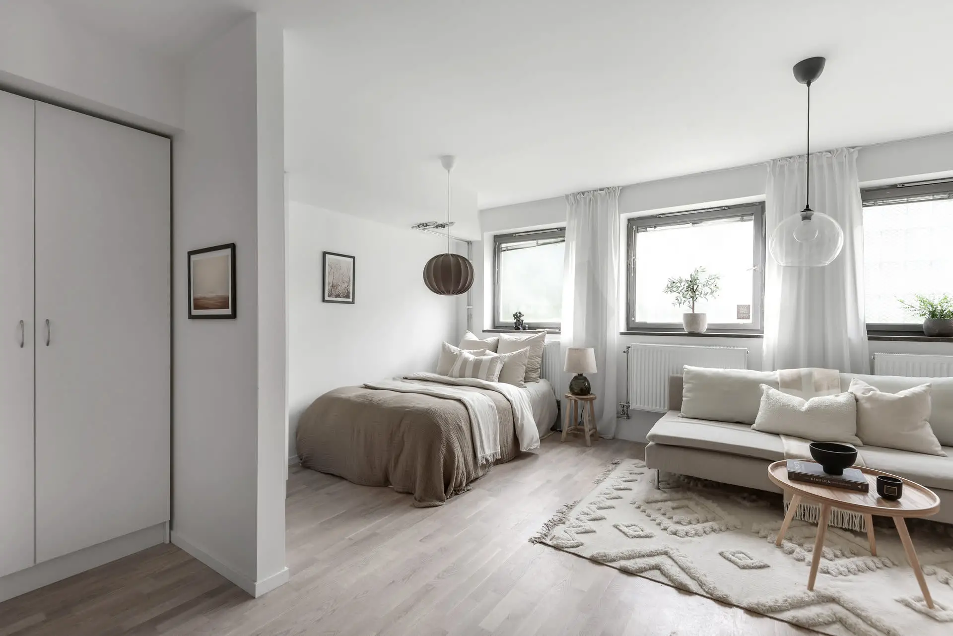 31m2 北欧风格明亮工作室,温馨和谐的理想居所-11