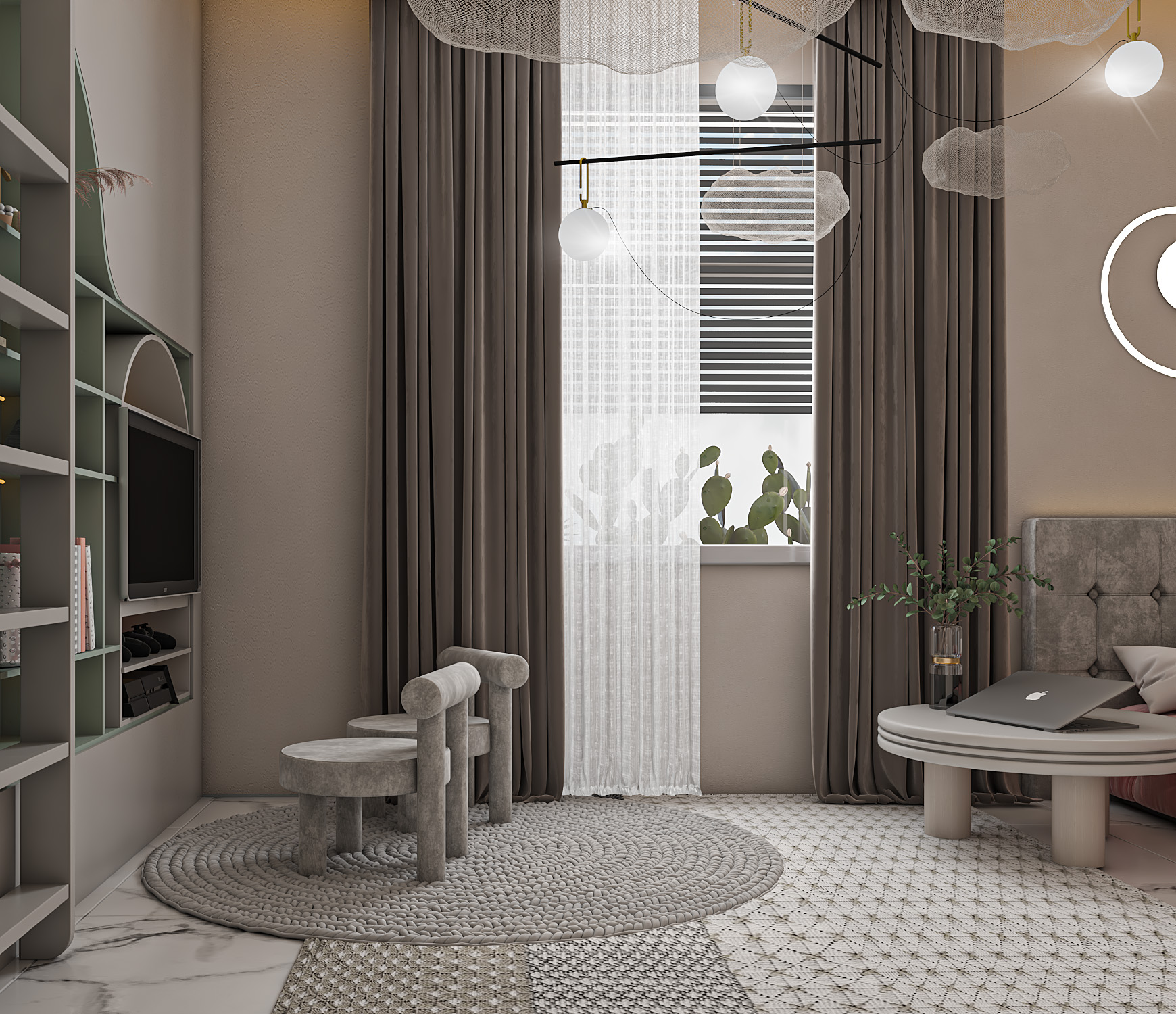 丛林儿童游乐区丨阿联酋-10