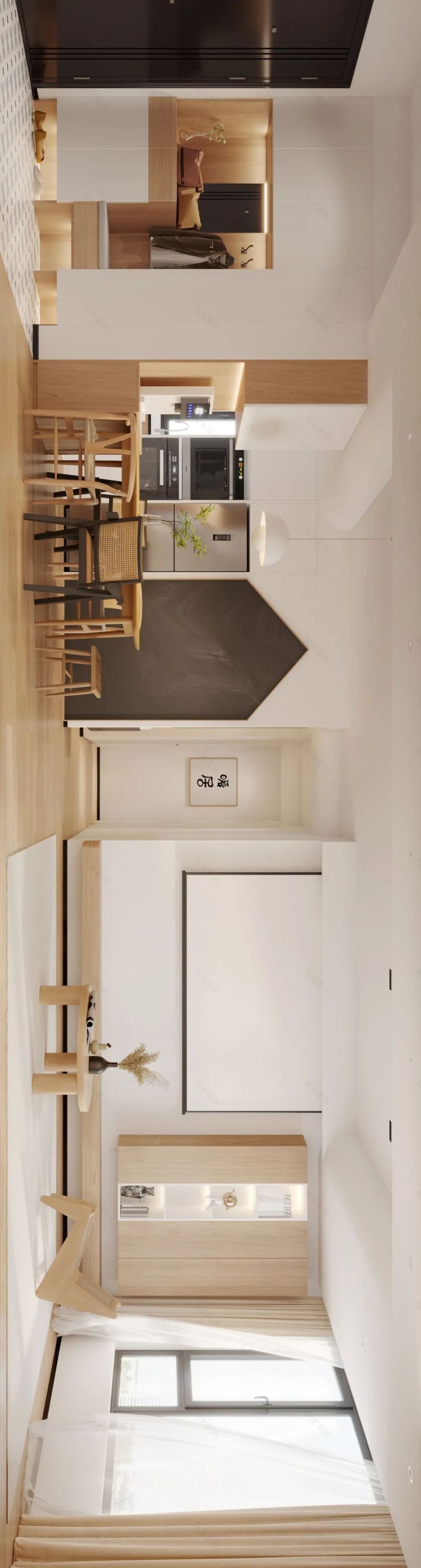 泰州四口之家的温馨小空间大利用丨中国泰州丨MIMO 设计-13