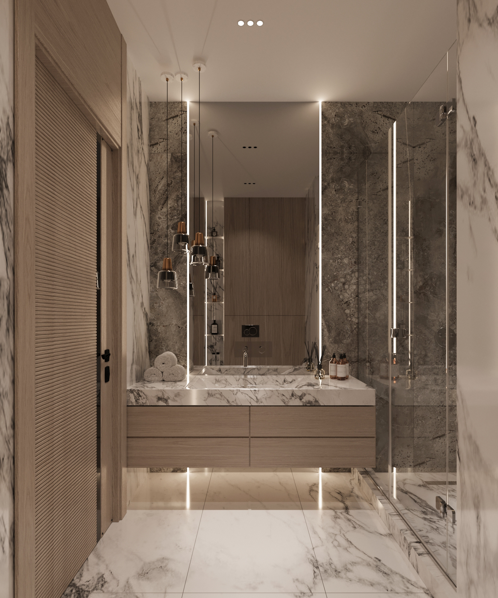 奢华·西高尔夫住宅丨埃及开罗丨MYS Architects-54