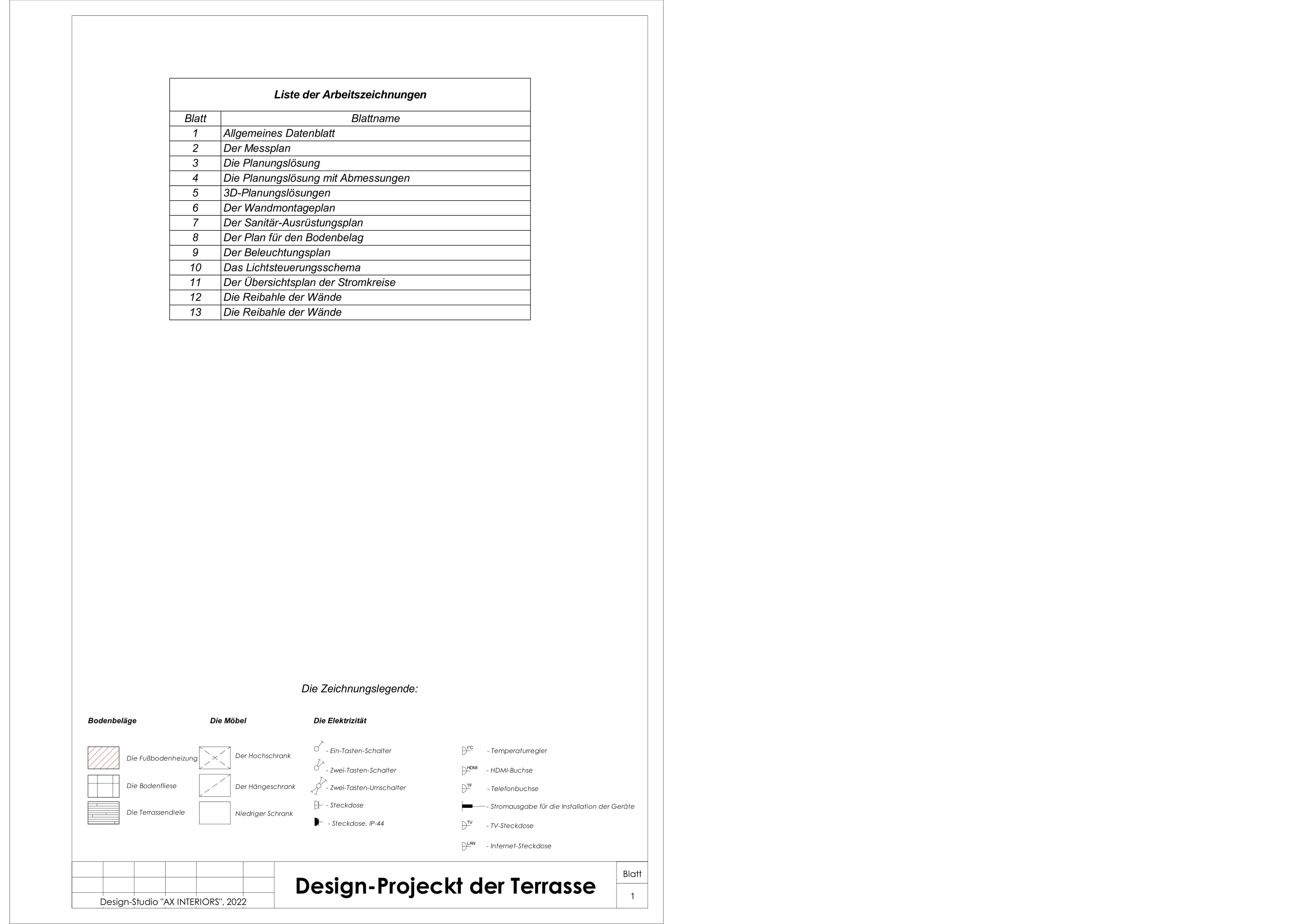 Drawings of an apartment in Germany-31