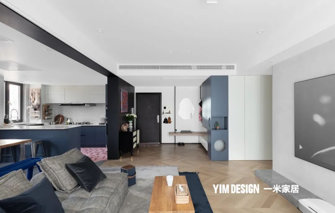 色彩之家,现代 INS 风的艺术空间丨一米家居-20