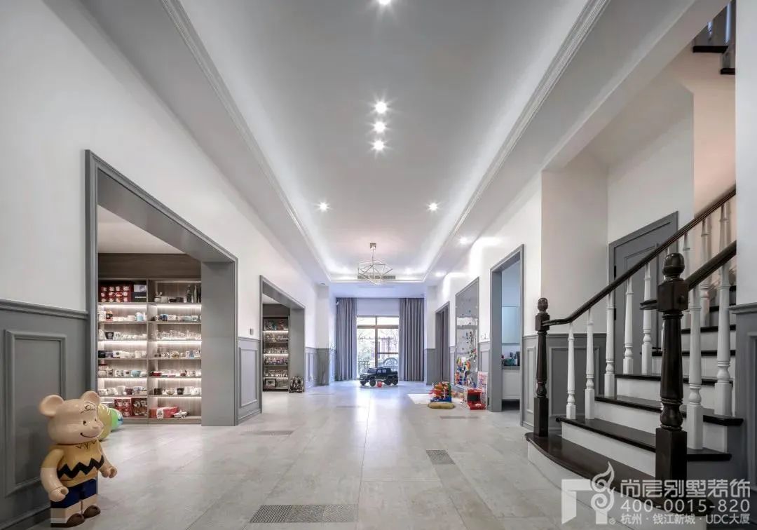 现代美式别墅设计丨尚层别墅装饰-38