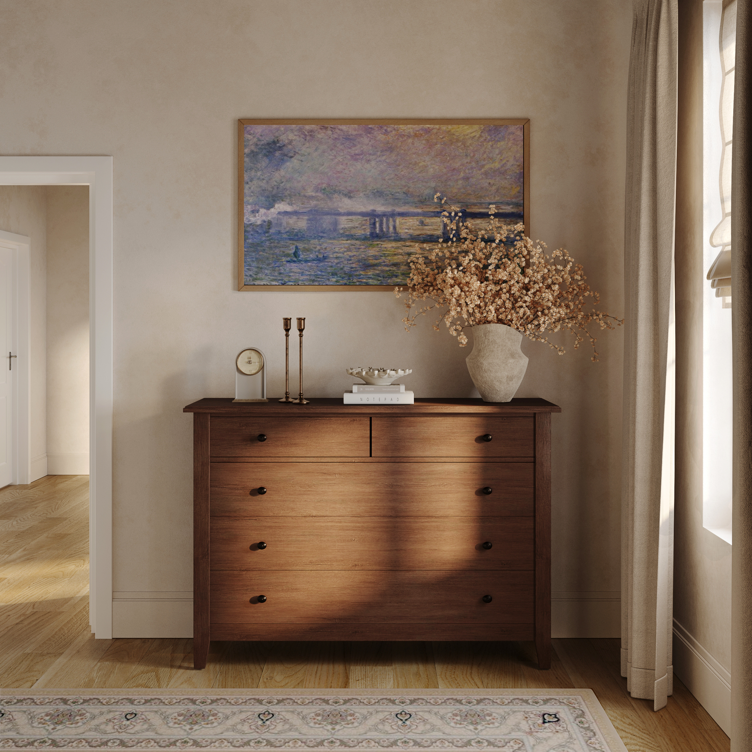 Bedroom "Sophisticated Serenity"-3