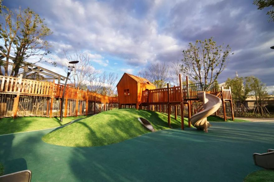 上海闵行绿地公园 | 自然景观环绕的生活舞台-35