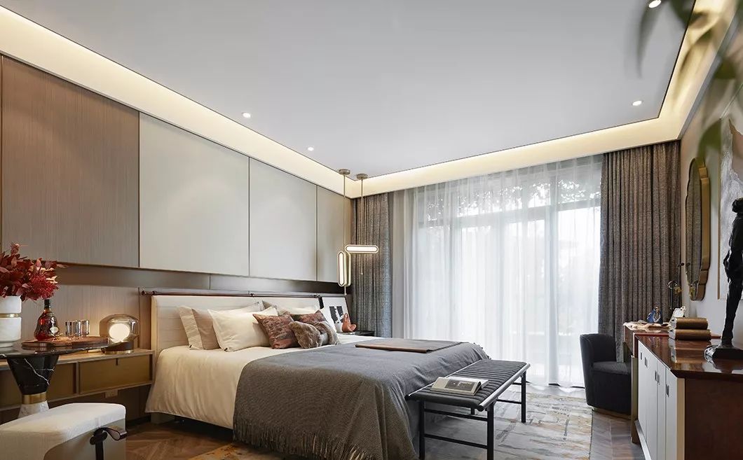 泰山院子样板间|东方风韵对空间的礼赞-67