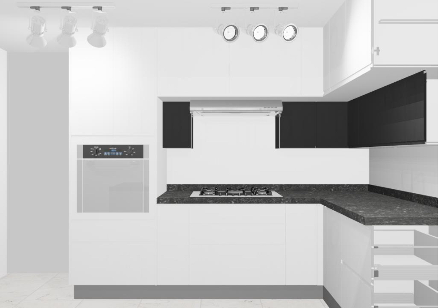 Modern Minimalist Kitchen Design | SL Residence-2