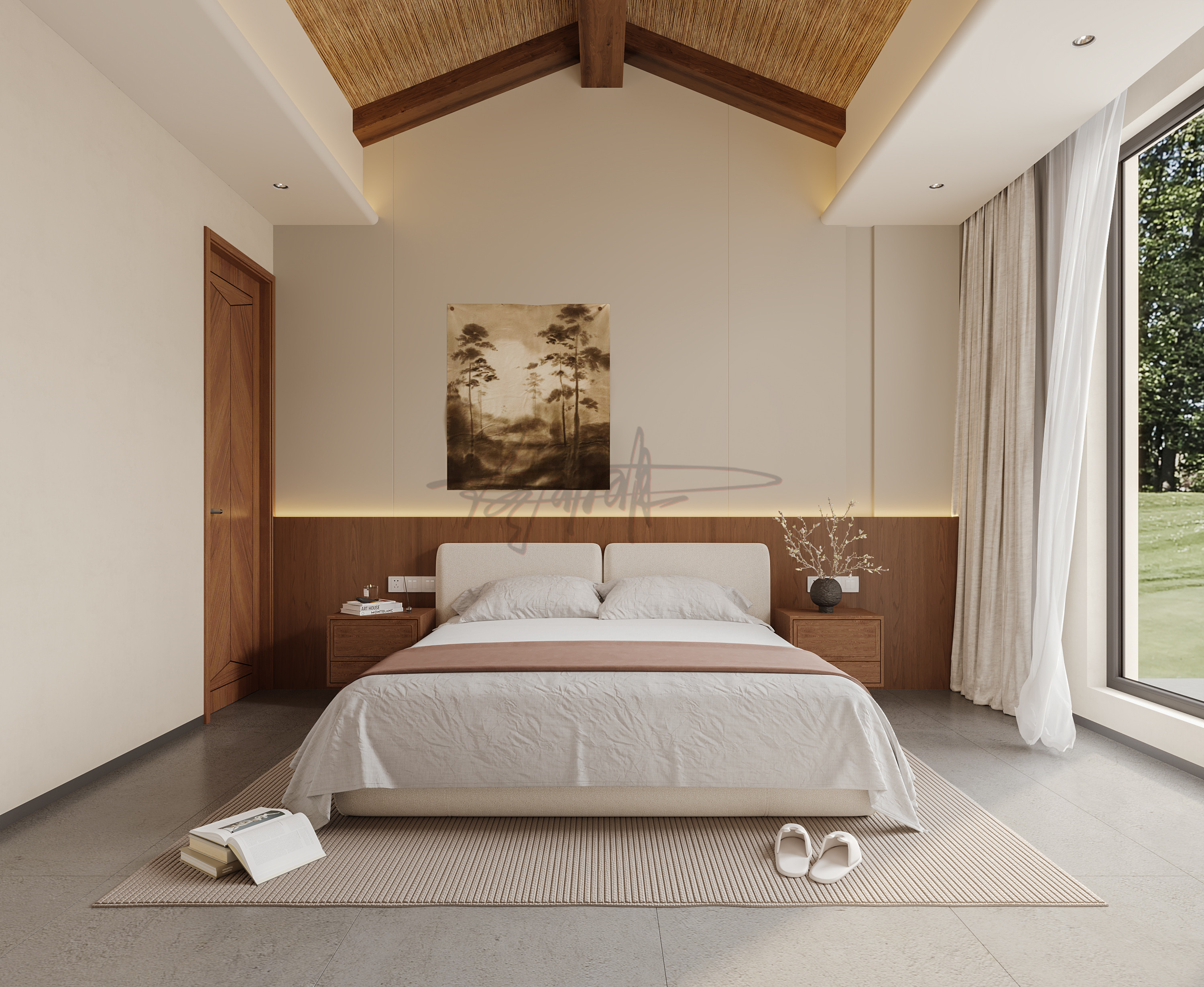 侘寂风中古民宿-4