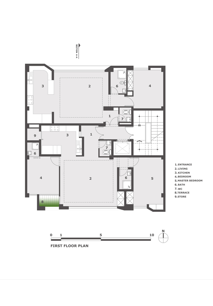 伊朗伊斯法罕第二住宅丨SarSayeh Architectural Office-69