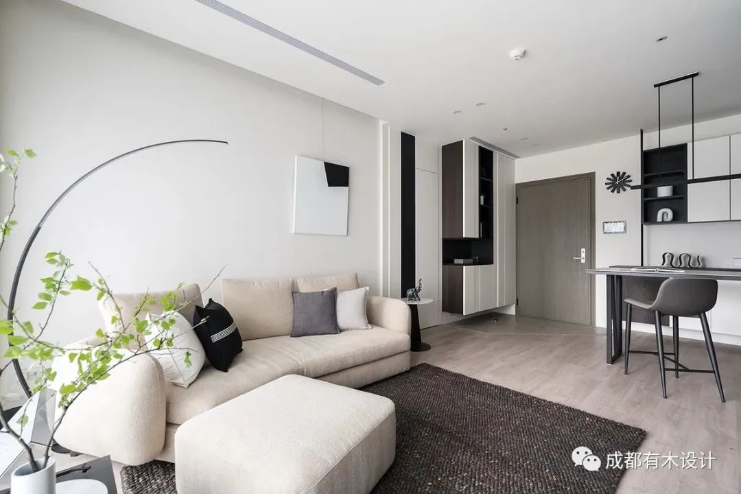 航空业夫妻的浪漫现代简约新婚小居丨砌二-13