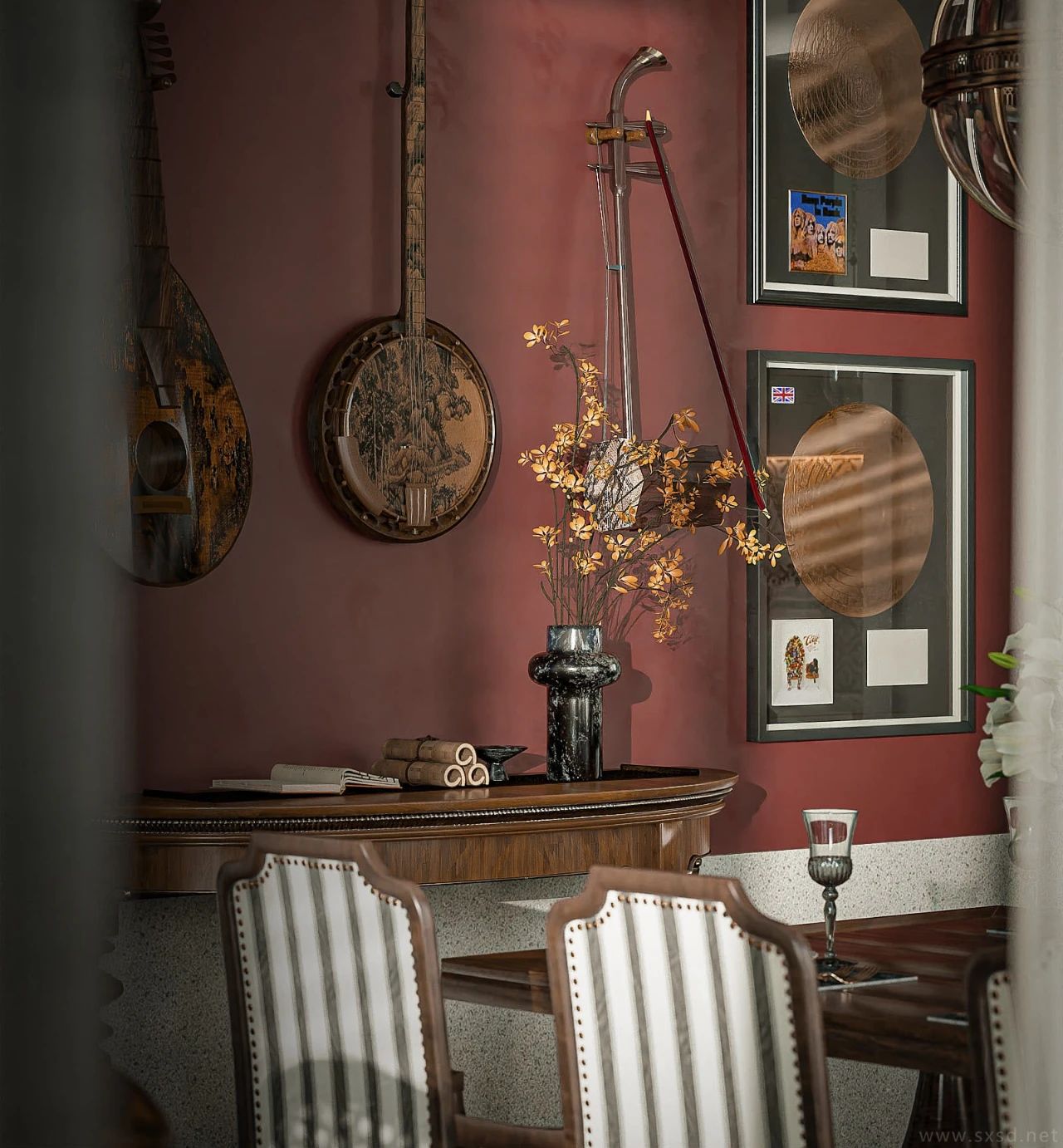 南洋复古风设计-104