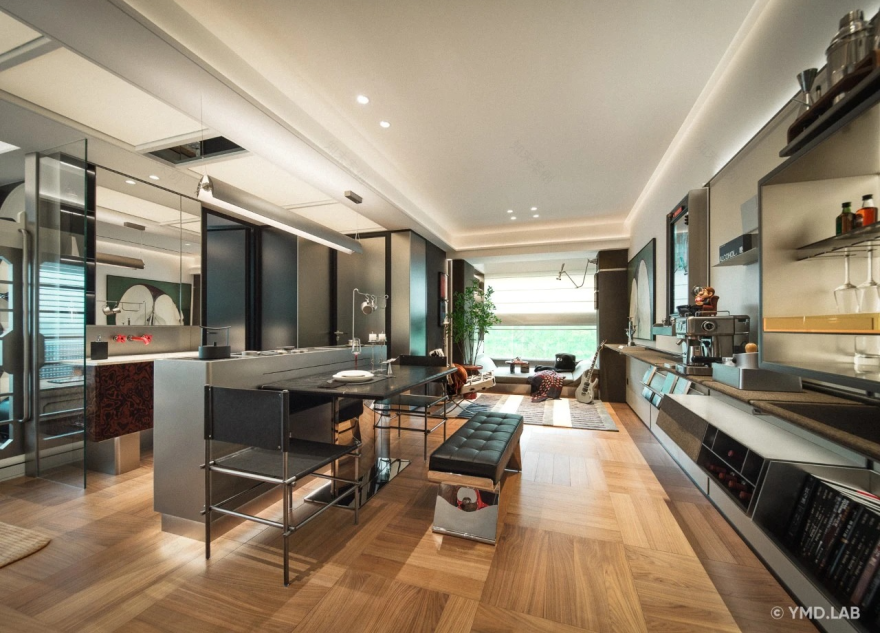 深圳山樾湾70B&70C户型样板间丨中国深圳丨岳蒙设计-88