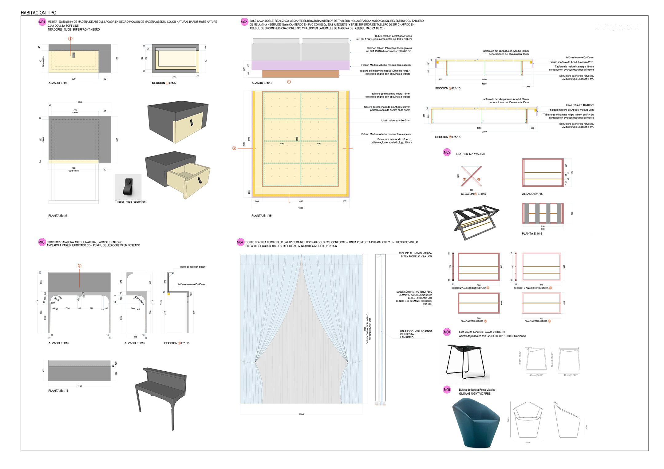 马德里酒店装修装饰提案丨西班牙马德里-6