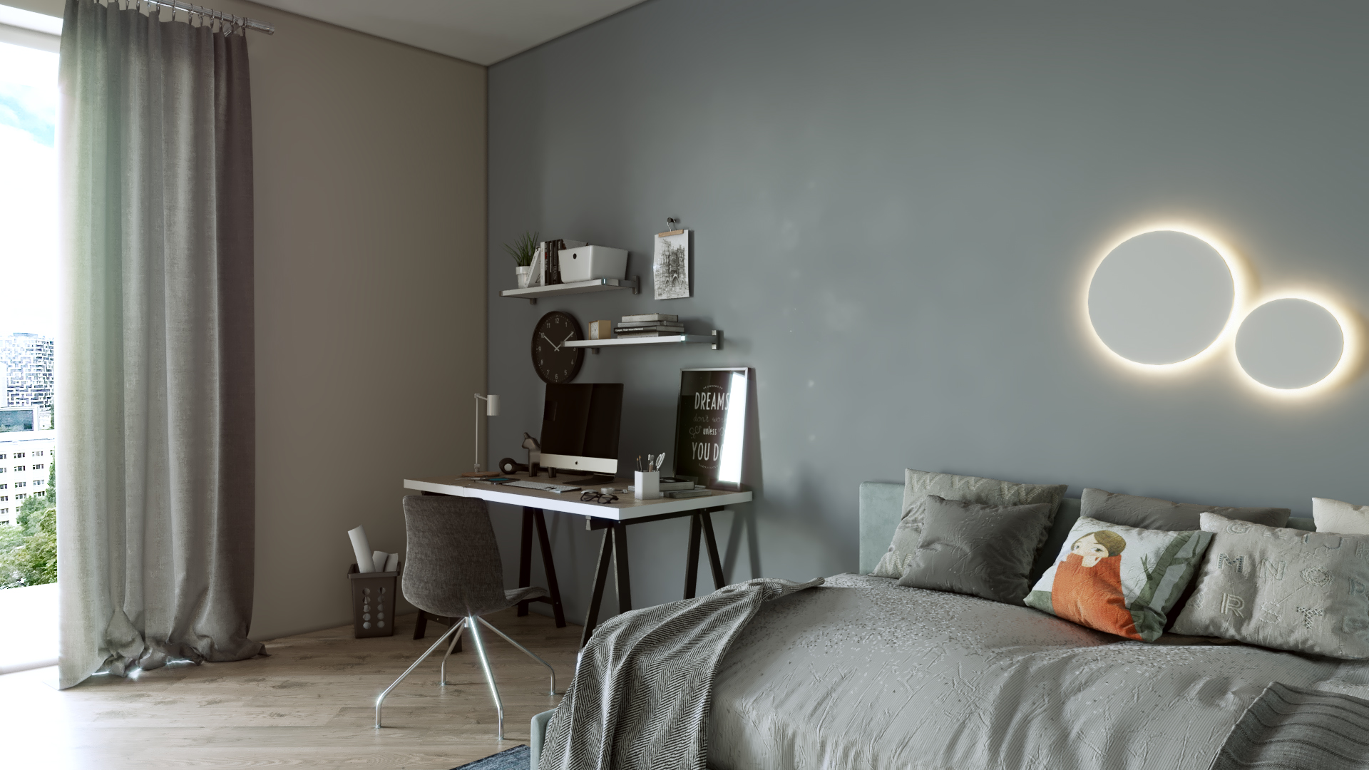 Трехкомнатная квартира в ЖК "Кардинал"-14