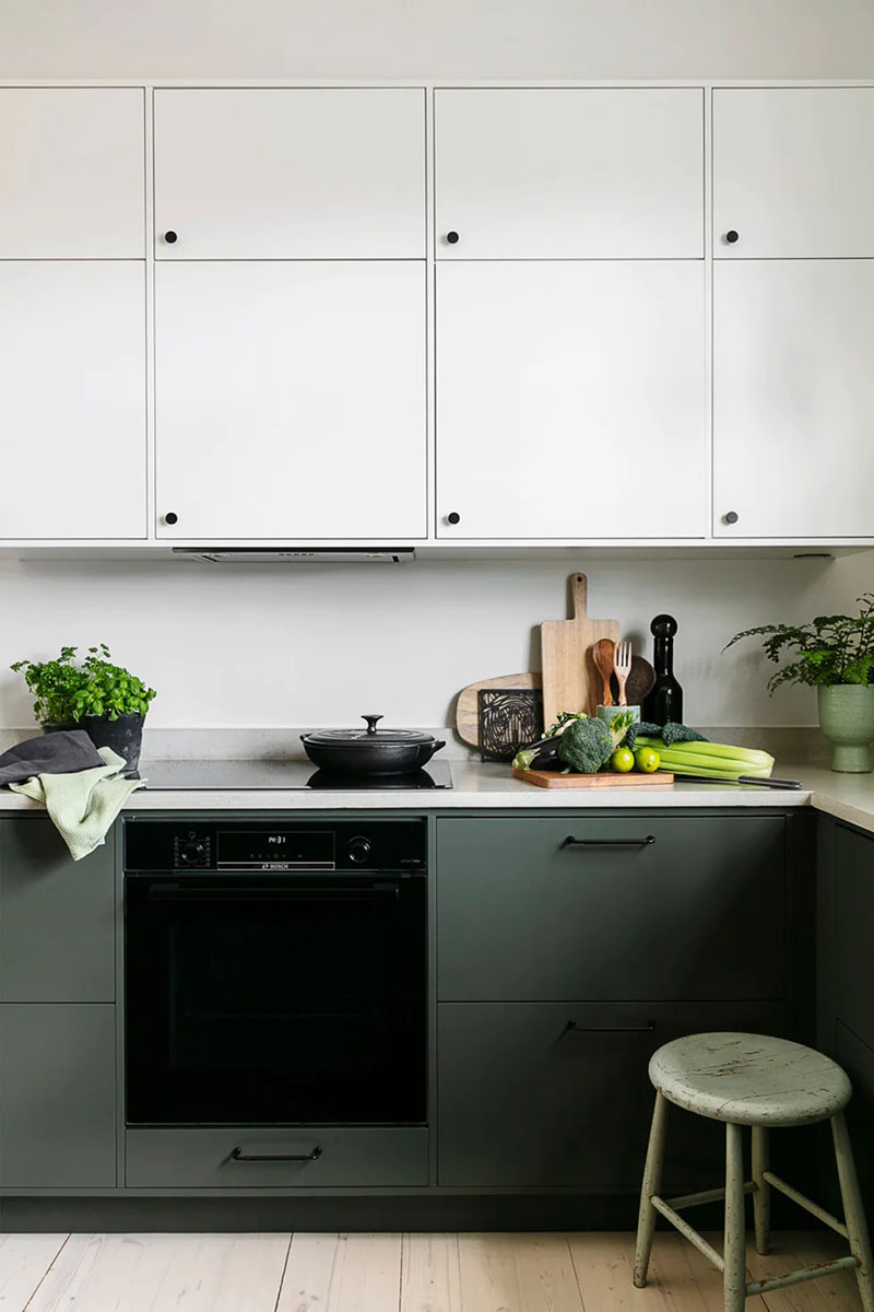 瑞典南部老房子明亮现代的内部-5