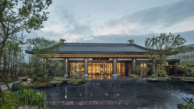 新中式美学大宅,传承中国建筑之美-85